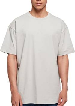 Build Your Brand Herren Heavy Oversize Tee T-Shirt, Lightasphalt, L von Build Your Brand