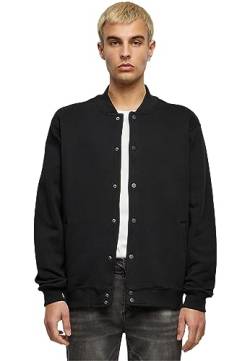 Build Your Brand Herren BY242-Heavy Tonal College Jacket Jacke, Black, L von Build Your Brand