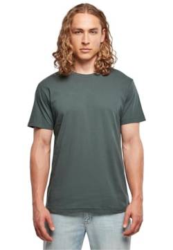 Build Your Brand Herren T-Shirt Basic Round Neck T-Shirt Bottlegreen XS von Build Your Brand