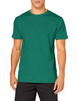 Build Your Brand Herren T-Shirt Round Neck, forest green, XXL von Build Your Brand