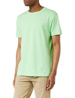 Build Your Brand Herren T-Shirt Round Neck, neo mint, 4XL von Build Your Brand