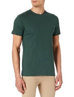 Build Your Brand Herren T-Shirt Round Neck Tee, bottlegreen, M von Build Your Brand