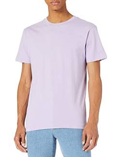 Build Your Brand Herren T-Shirt Round Neck Tee, lilac, 3XL von Build Your Brand