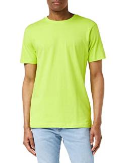 Build Your Brand Herren T-shirt ronde hals T Shirt, Gelb (Frozen Yellow), 4XL EU von Build Your Brand