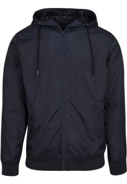 Build Your Brand Herren Windrunner Jacke, per pack Blau (Navy/Navy 00835), Large (Herstellergröße: L) von Build Your Brand