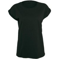 Build Your Brand Rundhalsshirt Damen Shirt, Organic Extended Shoulder Tee, 100% Bio-Baumw. von Build Your Brand