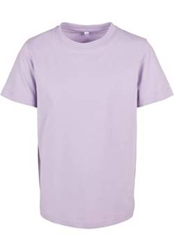 Build Your Brand Unisex Kinder BY158-Kids Basic Tee 2.0 T-Shirt, Lilac, 122/128 von Build Your Brand