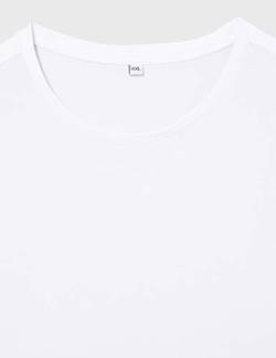 Build Your Brand Womens BY052-Ladies Box Tee T-Shirt, White, XXL von Build Your Brand