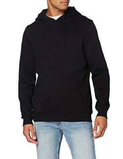 Build Your Brand mens Organic Hoody Hooded Sweatshirt, Schwarz, 3XL von Build Your Brand