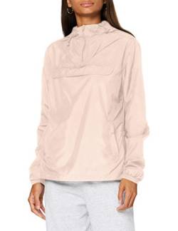 Build Your Brand womens Ladies Basic Pull Over Jacket Cardigan Sweater, light pink, 4XL von Build Your Brand
