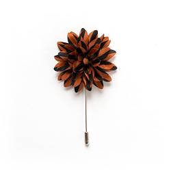 Ansteckblume/Herren Brosche/Hochzeitsbrosche/Lapel Pin/Anstecknadel/Blumenbrosche/Boutonniere/Reversblume/Kragenblume/Brosche/Hochzeit/Jackett/Gentleman von Bull & Drake