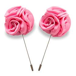 Ansteckblume / Herren Brosche / Hochzeitsbrosche / Lapel Pin / Anstecknadel / Blumenbrosche / Boutonniere / Reversblume / Kragenblume / Brosche / Hochzeit / Jackett / Gentleman (2) von Bull & Drake