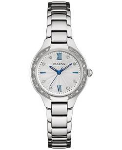 Bulova 96R208 Women's 26 Diamonds Stainless Steel Bracelet Watch von Bulova