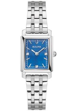 Bulova Damen Analog Classic Uhr mit Edelstahl Armband 96P245 von Bulova