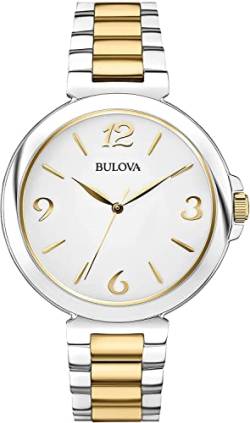 Bulova Damen-Armbanduhr Dress Analog Quarz Edelstahl beschichtet 98L194 von Bulova