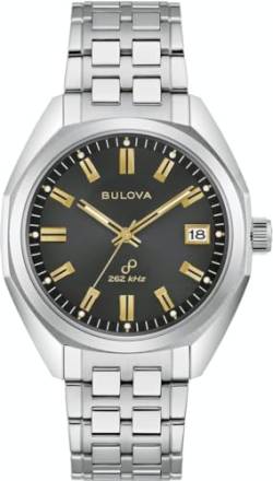 Bulova Herren Analog Classic Uhr mit Edelstahl Armband 96B415 von Bulova