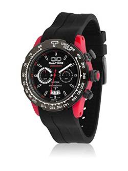 Bultaco Herren Chronograph Quarz Uhr mit Kautschuk Armband H1PR43C-CB1_Negro von Bultaco