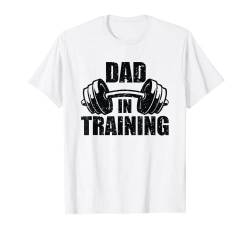 Herren Papa im Training Lustig 2020 Neuer Papa Vaterschaft Babyparty T-Shirt von Buncho Gifts