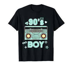 90er Jahre Party 90s Boy Neunziger Outfit T-Shirt von Bunte 90s Herren & Damen Retro Kleidung