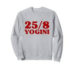 25/8 Yogini - Yoga Liebe Statement Sweatshirt von Bunter Hund Coole Katze Lustige Statement Sprüche