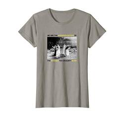 Damen We Are The Granddaughters Of The Witches You Couldn't Burn T-Shirt von Bunter Hund Coole Katze Lustige Statement Sprüche