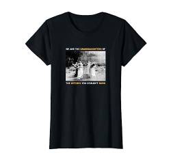 We Are The Granddaughters Of The Witches You Couldn't Burn T-Shirt von Bunter Hund Coole Katze Lustige Statement Sprüche