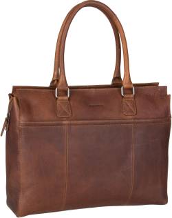 Burkely Antique Avery Laptop 15'' 0056  in Cognac (15.8 Liter), Aktentasche von Burkely