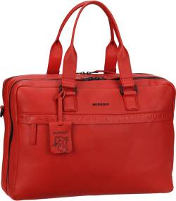 Burkely Minimal Mason 1000801  in Rot (20.5 Liter), Aktentasche von Burkely