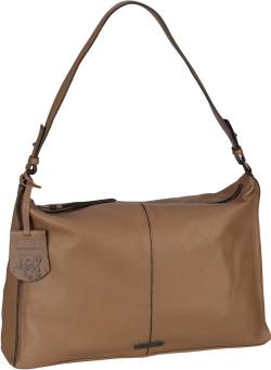 Burkely Mystic Maeve Wide Hobo  in Braun (9.2 Liter), Beuteltasche von Burkely