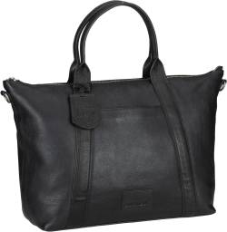 Burkely Soft Skylar 1000330  in Schwarz (24.8 Liter), Handtasche von Burkely