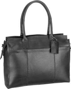 Burkely Vintage Doris Laptopbag 15.6''  in Schwarz (11.4 Liter), Aktentasche von Burkely