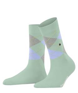 Burlington Damen Covent Garden W SO Baumwolle Gemustert 1 Paar Socken, blickdicht, Grün (Peppermint 7792) neu-umweltfreundlich, 36-41 von Burlington