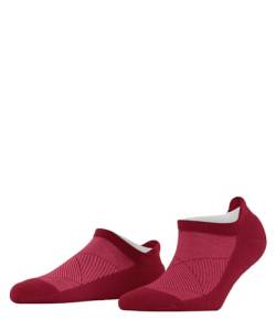 Burlington Damen Sneakersocken Athleisure W SN weich atmungsaktiv schnelltrocknend kurz einfarbig 1 Paar, Rosa (Red Pepper 8074), 35-38 von Burlington