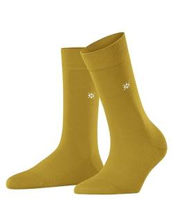 Burlington Damen Socken Bloomsbury Wolle einfarbig 1 Paar, Gelb (Curry 1590), 36-41 von Burlington