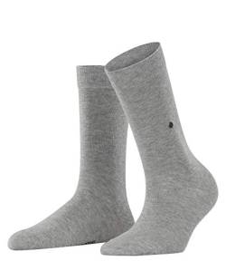 Burlington Damen Socken Lady, Baumwolle, 1 Paar, Grau (Light Grey 3400), 36-41 von Burlington