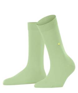 Burlington Damen Socken Lady W SO Baumwolle einfarbig 1 Paar, Grün (Peppermint 7663) neu - umweltfreundlich, 36-41 von Burlington