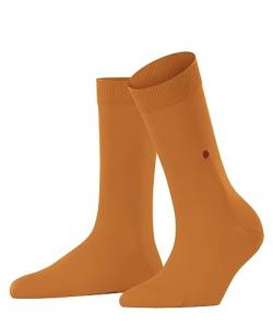 Burlington Damen Socken Lady W SO Baumwolle einfarbig 1 Paar, Orange (Mandarin 8464) neu - umweltfreundlich, 36-41 von Burlington