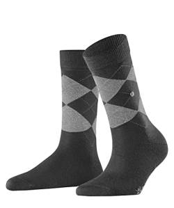 Burlington Damen Socken Marylebone Lurex W SO Wolle gemustert 1 Paar, Grau (Dark Grey 3070), 36-41 von Burlington