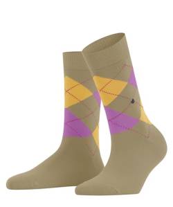 Burlington Damen Socken Queen W SO Baumwolle gemustert 1 Paar, Beige (Sesame 4410) neu - umweltfreundlich, 36-41 von Burlington