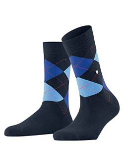 Burlington Damen Socken Queen W SO Baumwolle gemustert 1 Paar, Blau (Marine 6133) neu - umweltfreundlich, 41-45 von Burlington