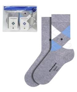 Burlington Damen Socken Travel Pouch 2-Pack W SO Baumwolle gemustert 2 Paar, Mehrfarbig (Sortiment 0040), 36-41 von Burlington
