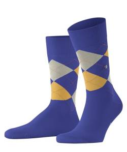 Burlington Herren Socken King M SO Baumwolle gemustert 1 Paar, Blau (Smoky Blue 6045) neu - umweltfreundlich, 40-46 von Burlington