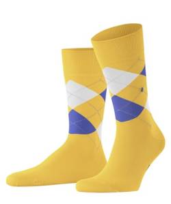 Burlington Herren Socken King M SO Baumwolle gemustert 1 Paar, Gelb (Sun 1312) neu - umweltfreundlich, 40-46 von Burlington