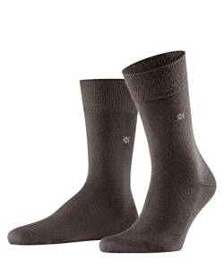 Burlington Herren Socken Leeds M SO Wolle einfarbig 1 Paar, Braun (Brown 5930), 40-46 von Burlington