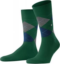 Burlington Socken Grün mit Argyle-Muster von Burlington