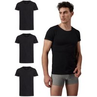 Burnell & Son T-Shirt Unterhemd Unterziehshirt Kurzarm und Rundhals für Herren aus Baumwolle (Packung, 3-tlg., 3er-Pack) von Burnell & Son