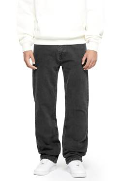 Buroc's Straight Basic Jeans, Farbe:Black Grey, Hosengröße:W30 L32 von Buroc's