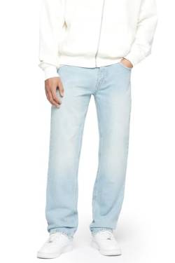 Buroc's Straight Fit Jeans, Farbe:Sand Blue, Hosengröße:W32/L32 von Buroc's