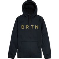 BURTON CROWN WEATHERPROOF Zip Hoodie 2024 true black - M von Burton