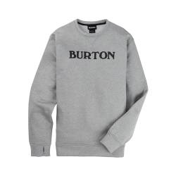 Burton Herren Fleecejacke MB Oak Crew, Größe:XXL, Farben:Gray Heather von Burton